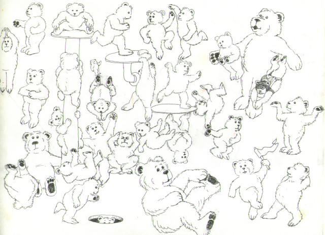 Bear Party Doodles